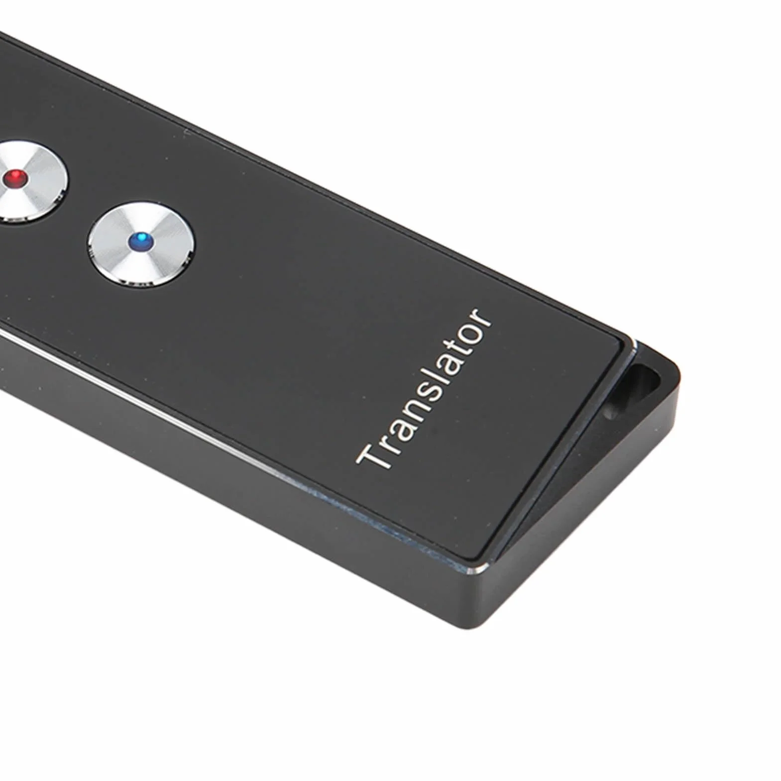 Urządzenie do tłumaczenia głosu, Bluetooth, natychmiastowy tłumacz z funkcją głosu, przenośne urządzenie do tłumaczenia, do nauki, podróży, biznesu, 74 języków i 70 akcentów (czarny)