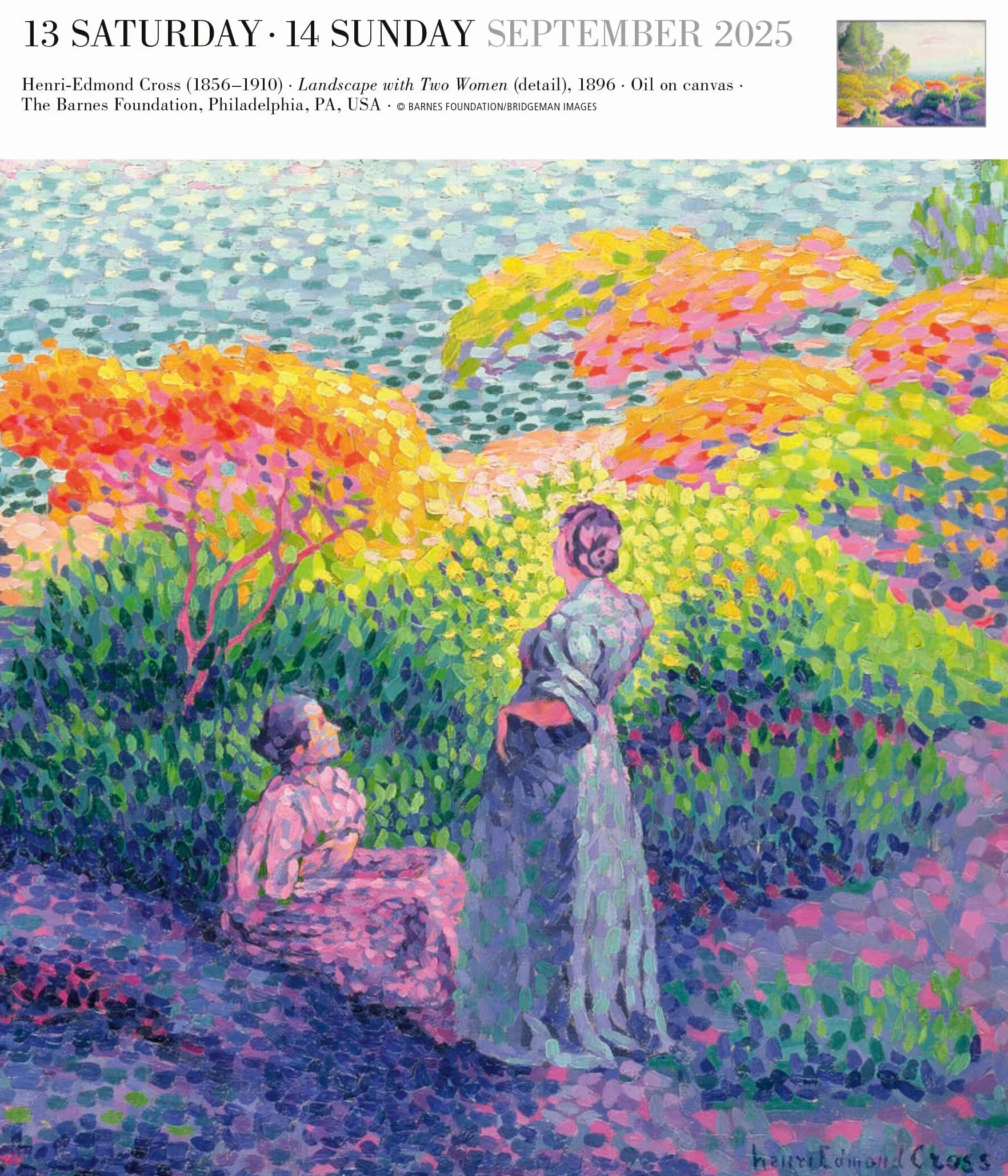 Art Page-A-Day® Gallery Calendar 2025: The Next Best Thing to Exploring Your Favourite Museum