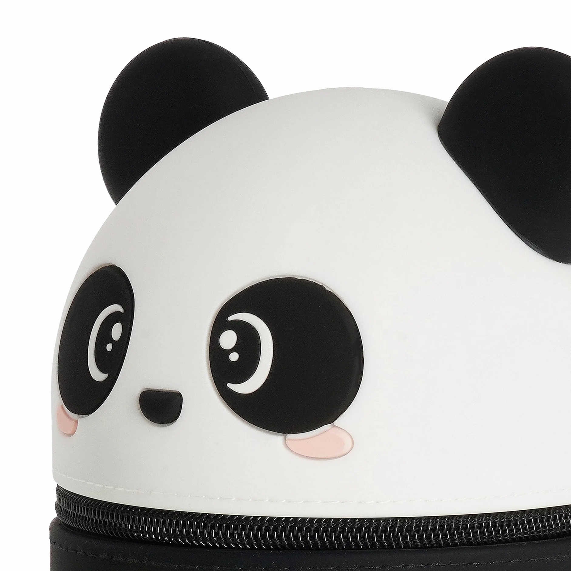 Legami Piórnik Super Kawaii Panda, pojemność, mieści do 100 wymazywalnych długopisów, miękki silikon, 13 x 19 x 13 cm
