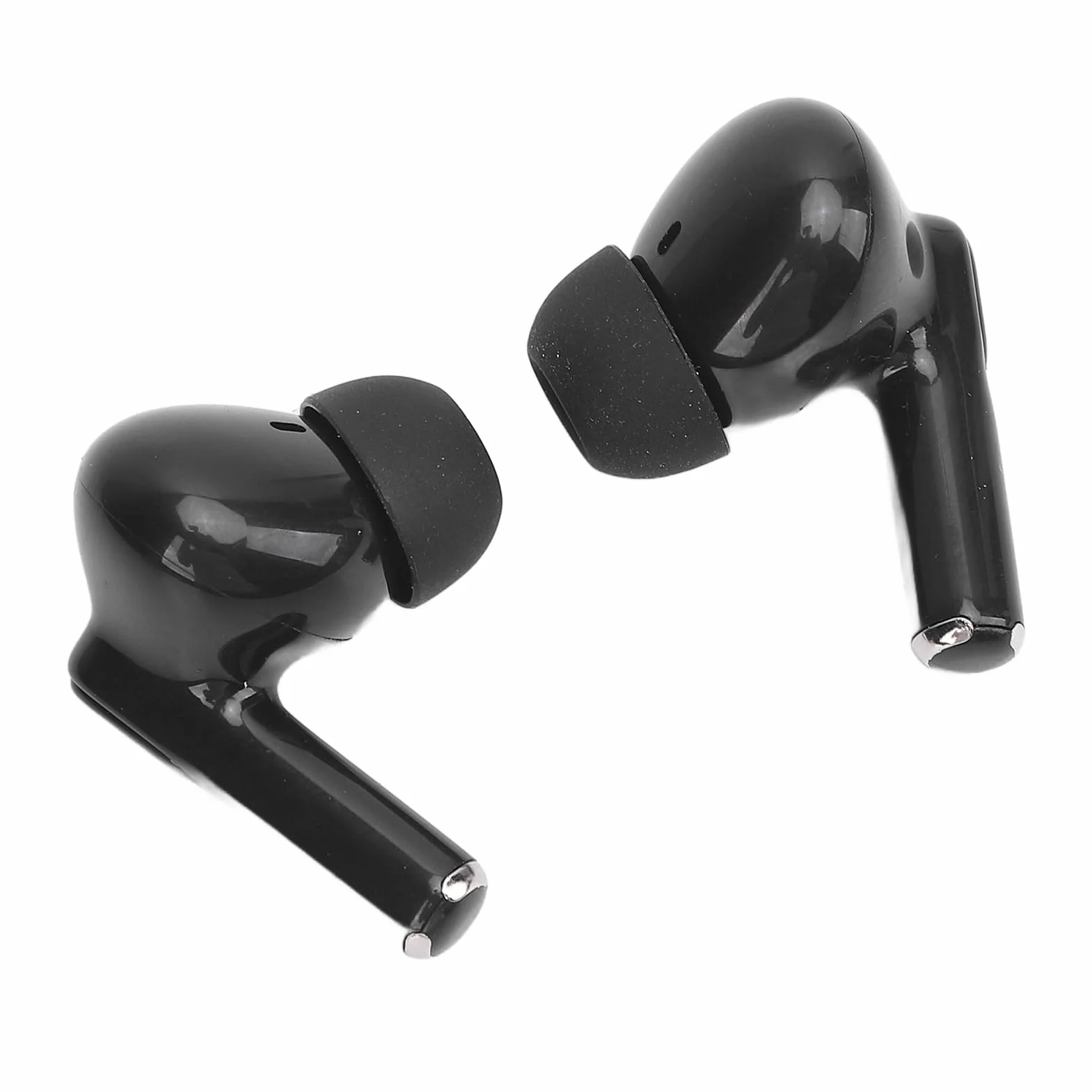 Tłumacz Językowy AI z Bluetooth 5.3, Tłumaczenie w Czasie Rzeczywistym 52 Języków, 4 Tryby, Niskie Opóźnienie 0,5S, Mikrofony HD, Czas Pracy 3,5H, Czarny