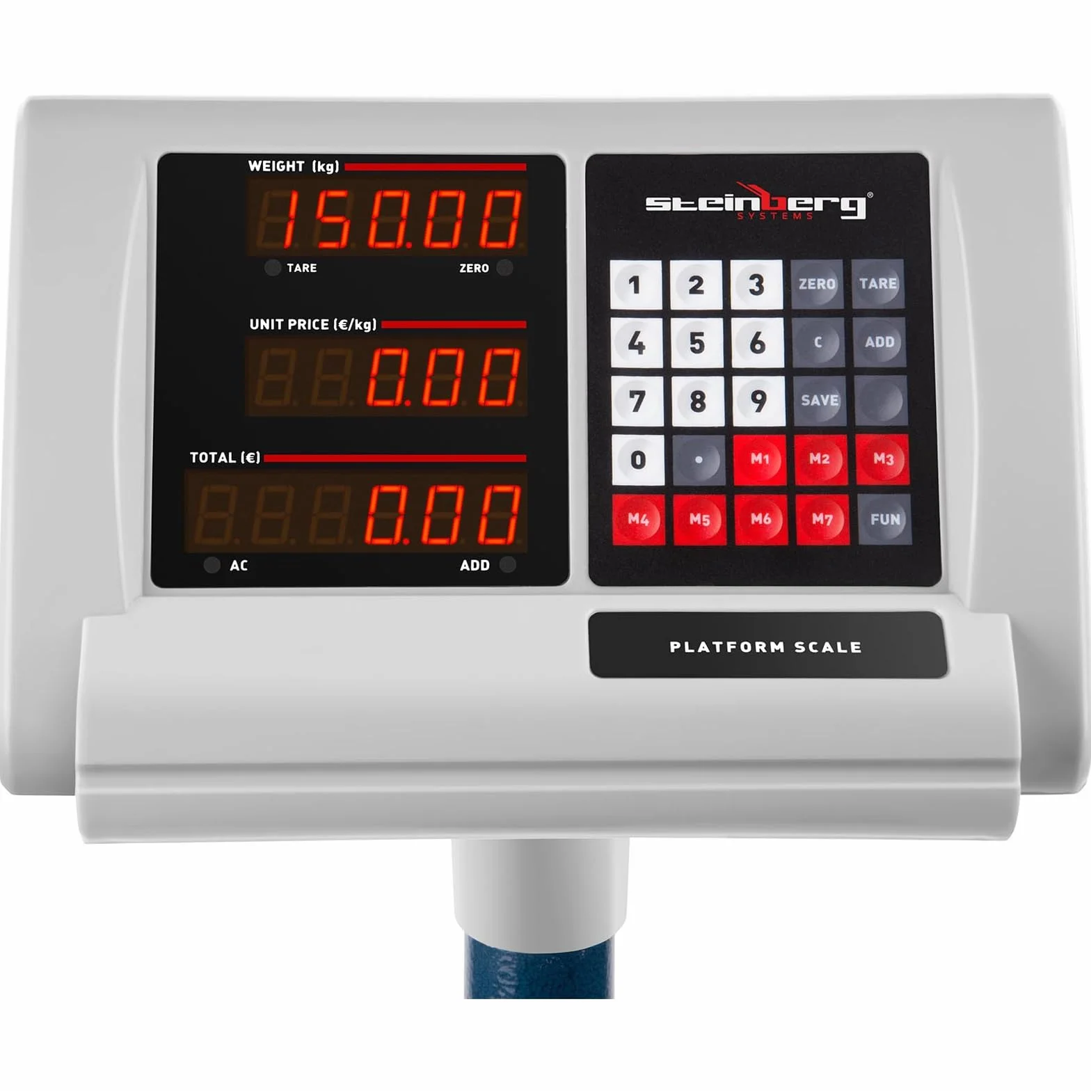 Steinberg Balance Professional Industrial Platform SBS-PF-150/10B (150 kg, dokładność ±10 g, autonomia 10 H, 40x50 Cm, LED)