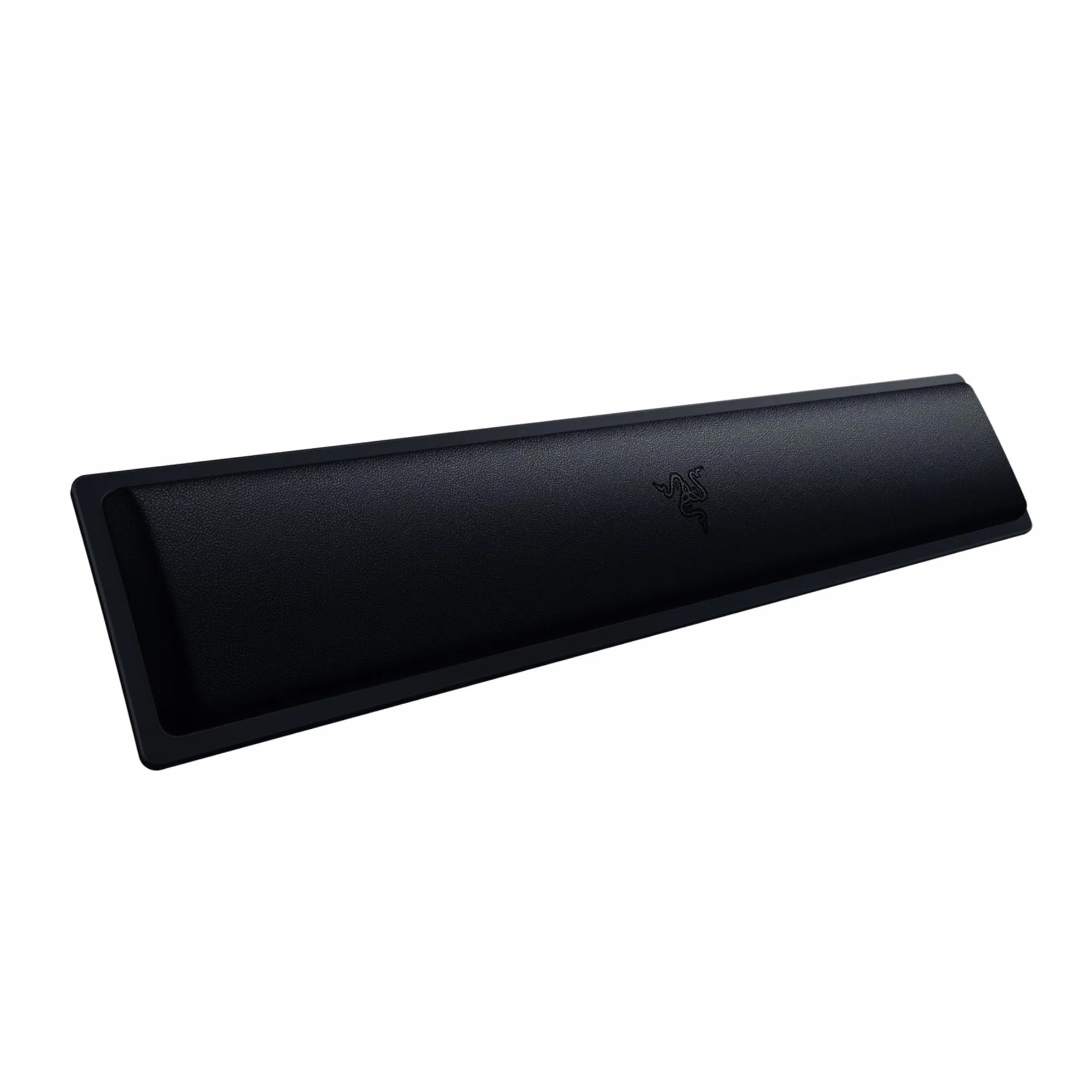 Razer Wrist Rest - Ergonomiczna podpórka pod nadgarstki do klawiatur gamingowych w pełnym rozmiarze (wyściółka z pianki z pamięcią kształtu, pokryta miękką skórą syntetyczną) Czarny