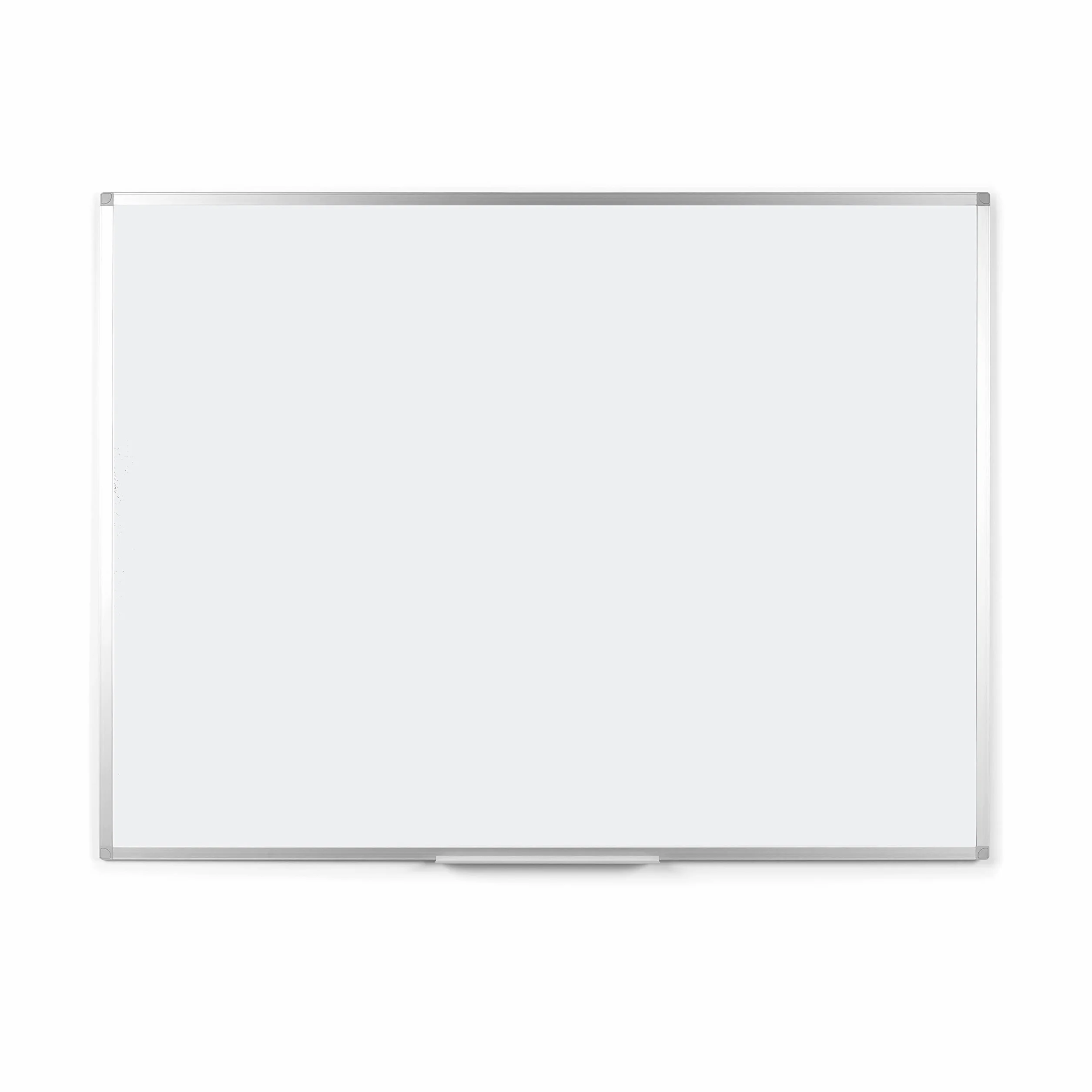 Magnetyczna tablica suchościeralna, 90 x 60 cm, z aluminiową ramą i półką na długopisy, zmywalna i wielokrotnego zapisywania