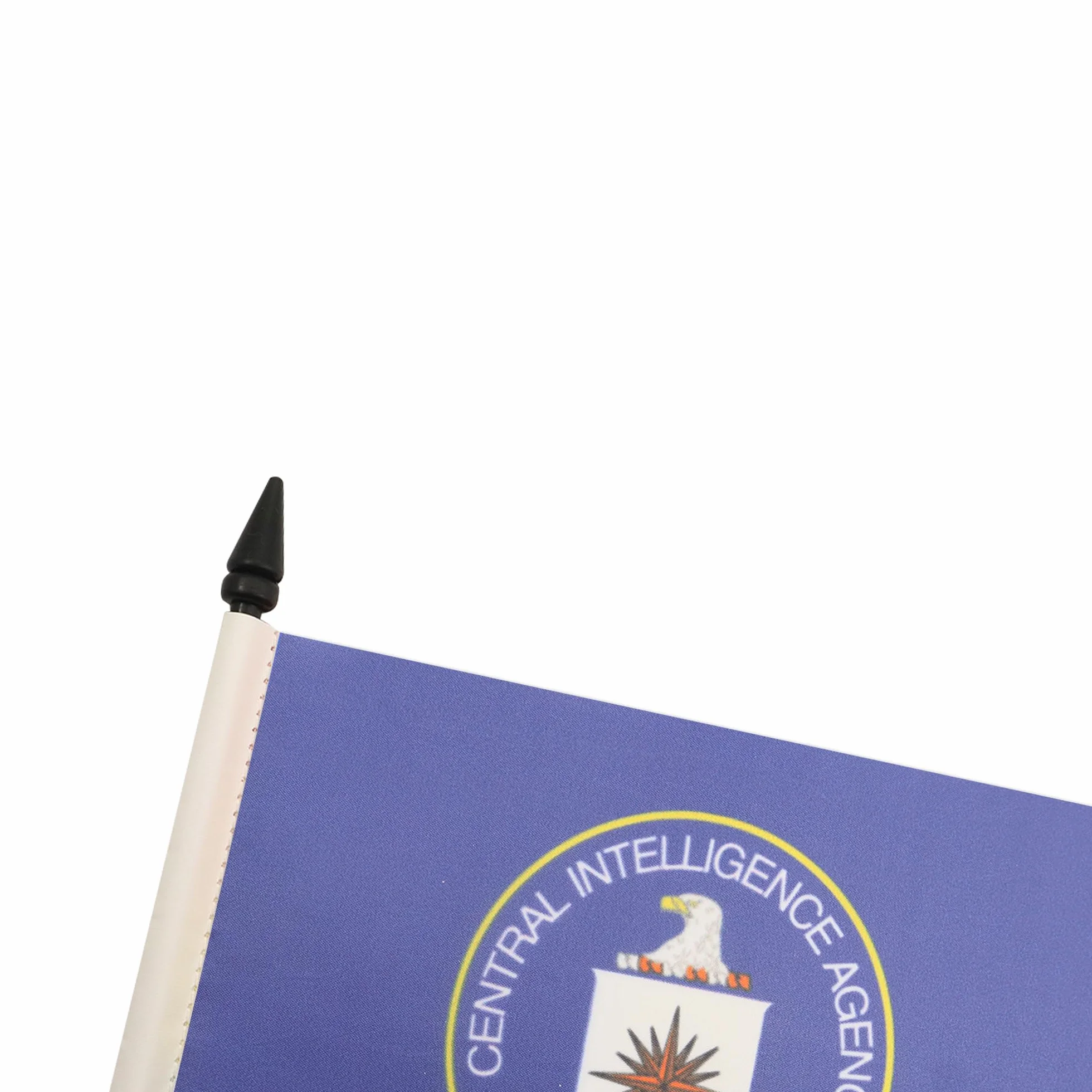 Drapeau de Table Cia Des Etats-Unis en Polyester 100D, 21cm x 14cm