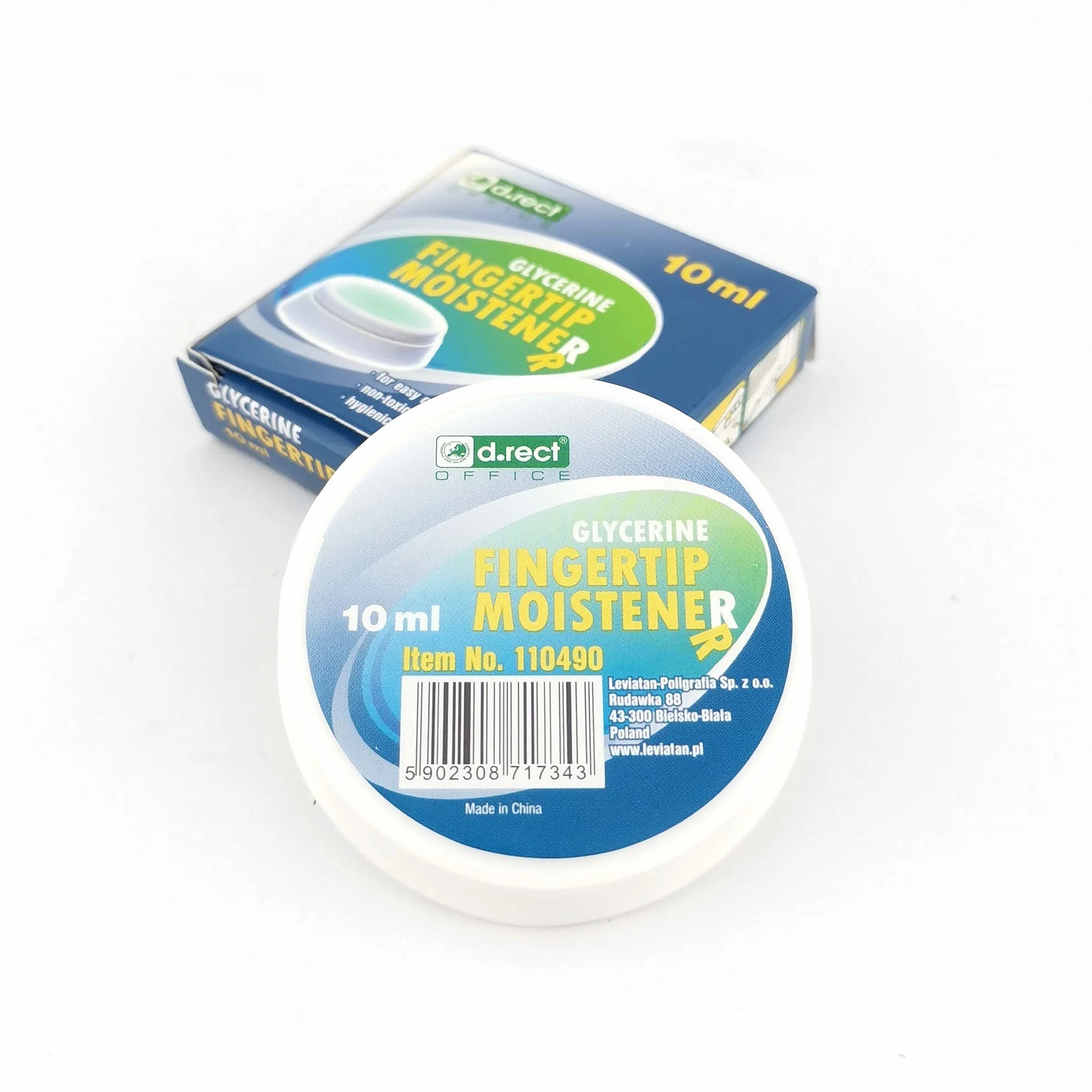 D.RECT-12 sztuk Nawilżacz do Palców Fingertip Moinstener 10ml Bawilżacz Glicerynowy