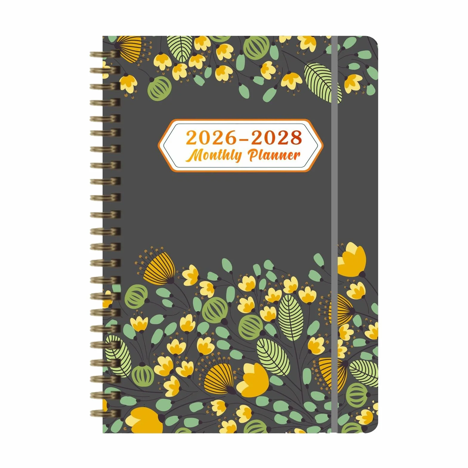 Kalendarz 3-letni 2026-2027-2028, planer miesięczny 21x15x2 cm, organizer na 36 miesięcy