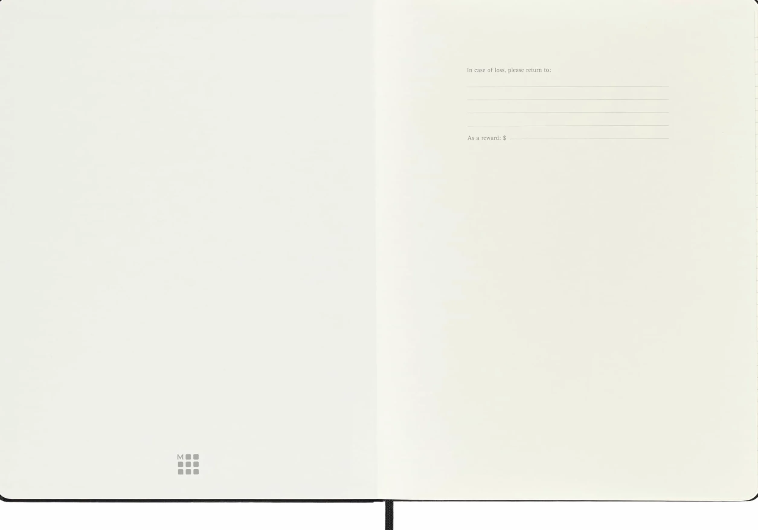 Moleskine 18 Monate Wochen Notizkalender 2025/2026, XL, 1 Wo = 1 Seite, Rechts linierte Seite, Fester Einband, Schwarz