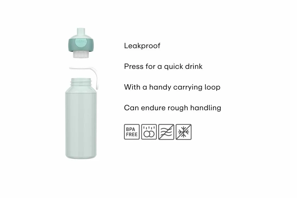 Mepal Butelka na Napoje Pop-Up Campus 400 ml Stitch Szczelna Bez Bpa