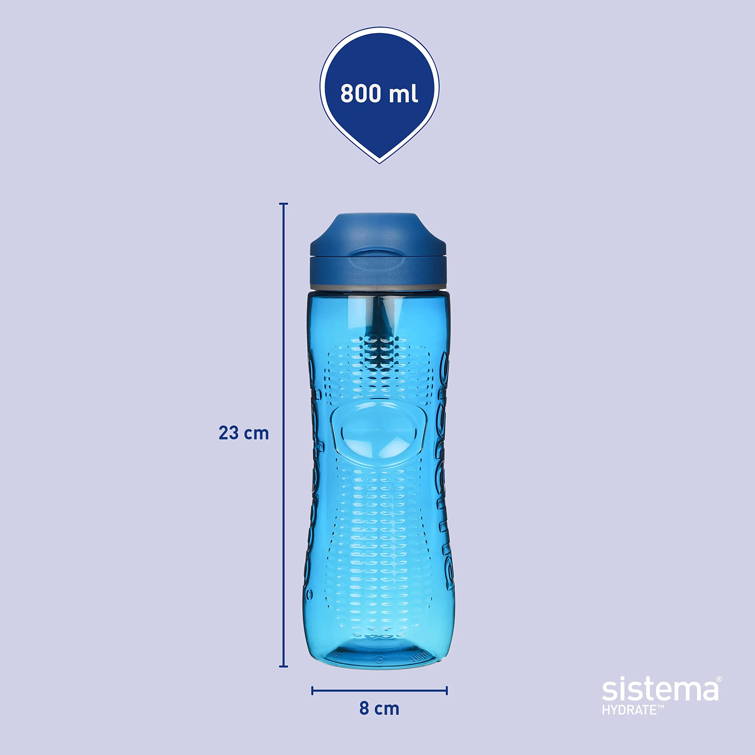Sistema Hydrate Butelka na Wodę, Wielokolorowy, 800 ml