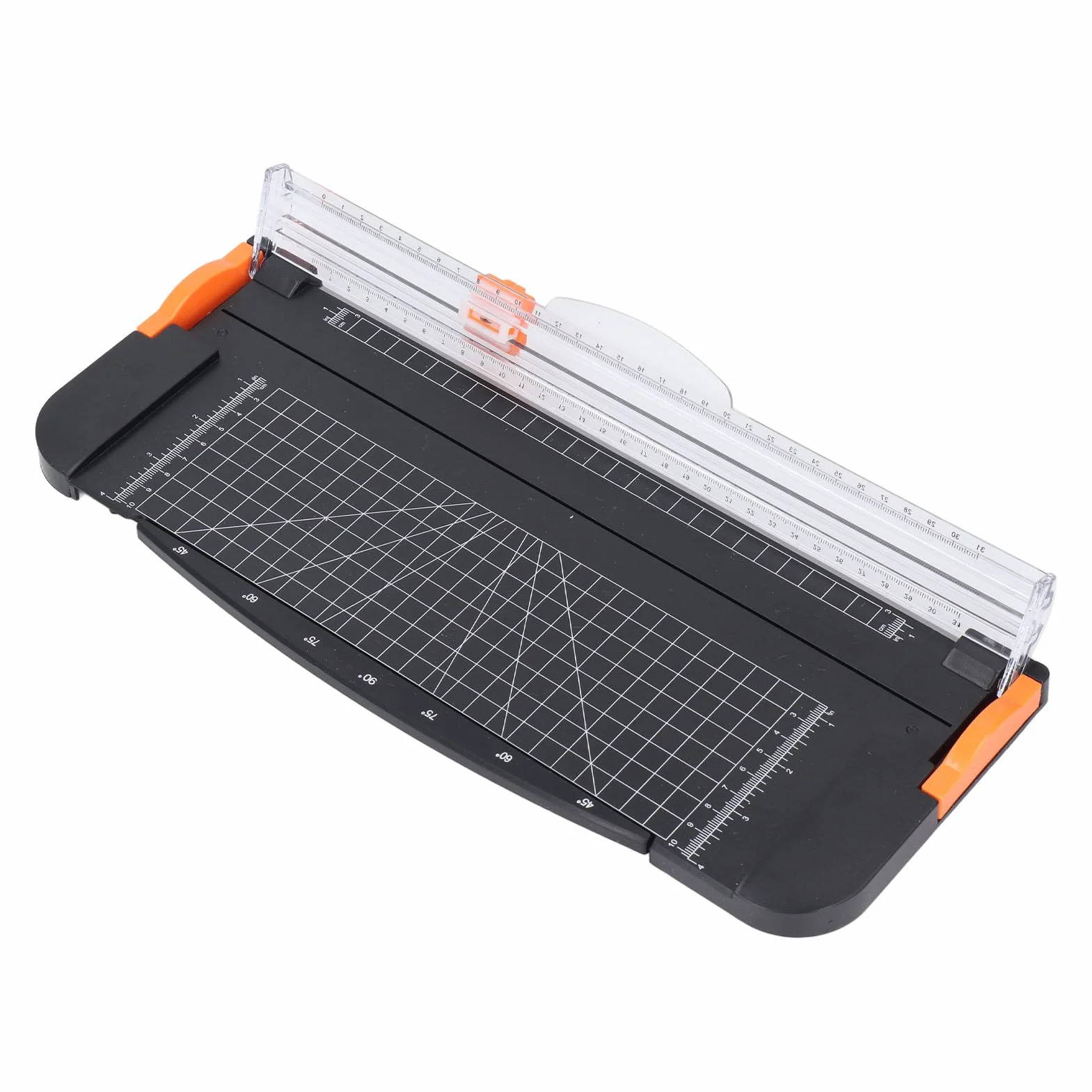 12 Inch A4 Office Paper Cutter Manual Scrapbooking Tool Features Safety Guard Side Ruler Auto Safety Guard Side Ruler Manual Scrapbooking Tool