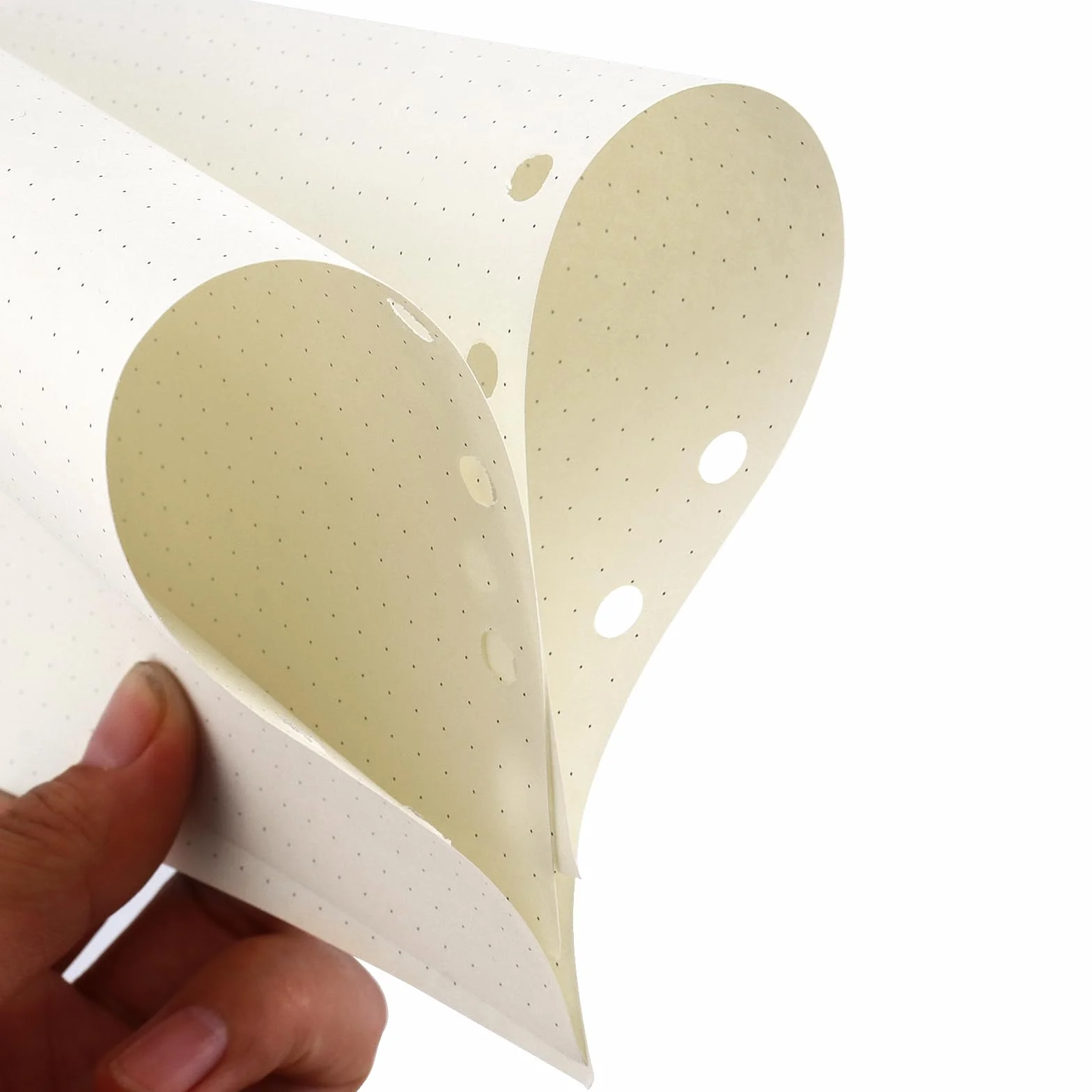 Papier w kropki A5 320 arkuszy 6 otworów do segregatora notatnika