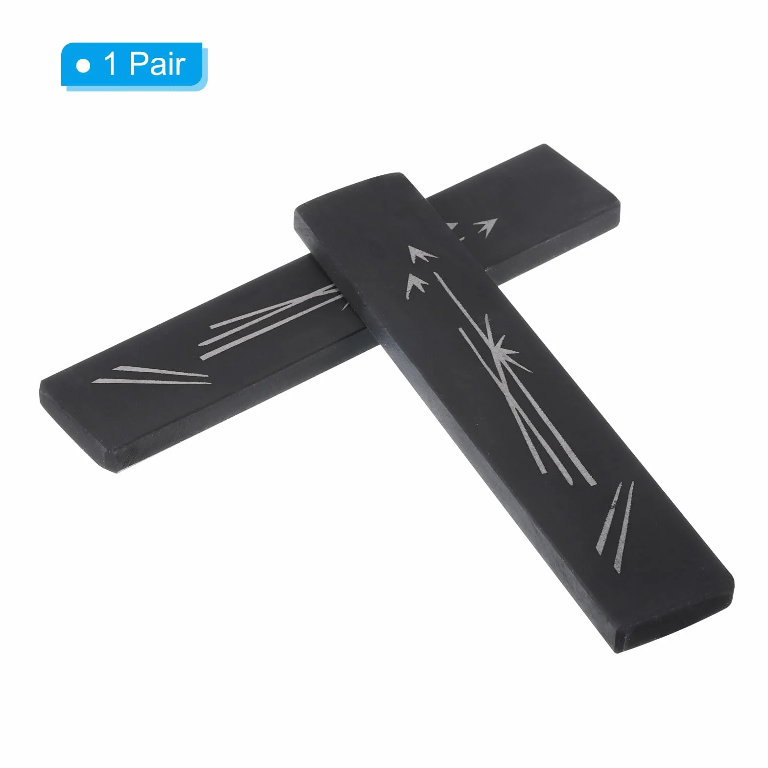 PATIKIL Ciężarki do papieru do kaligrafii, 1 para, 18 cm, chiński kamień