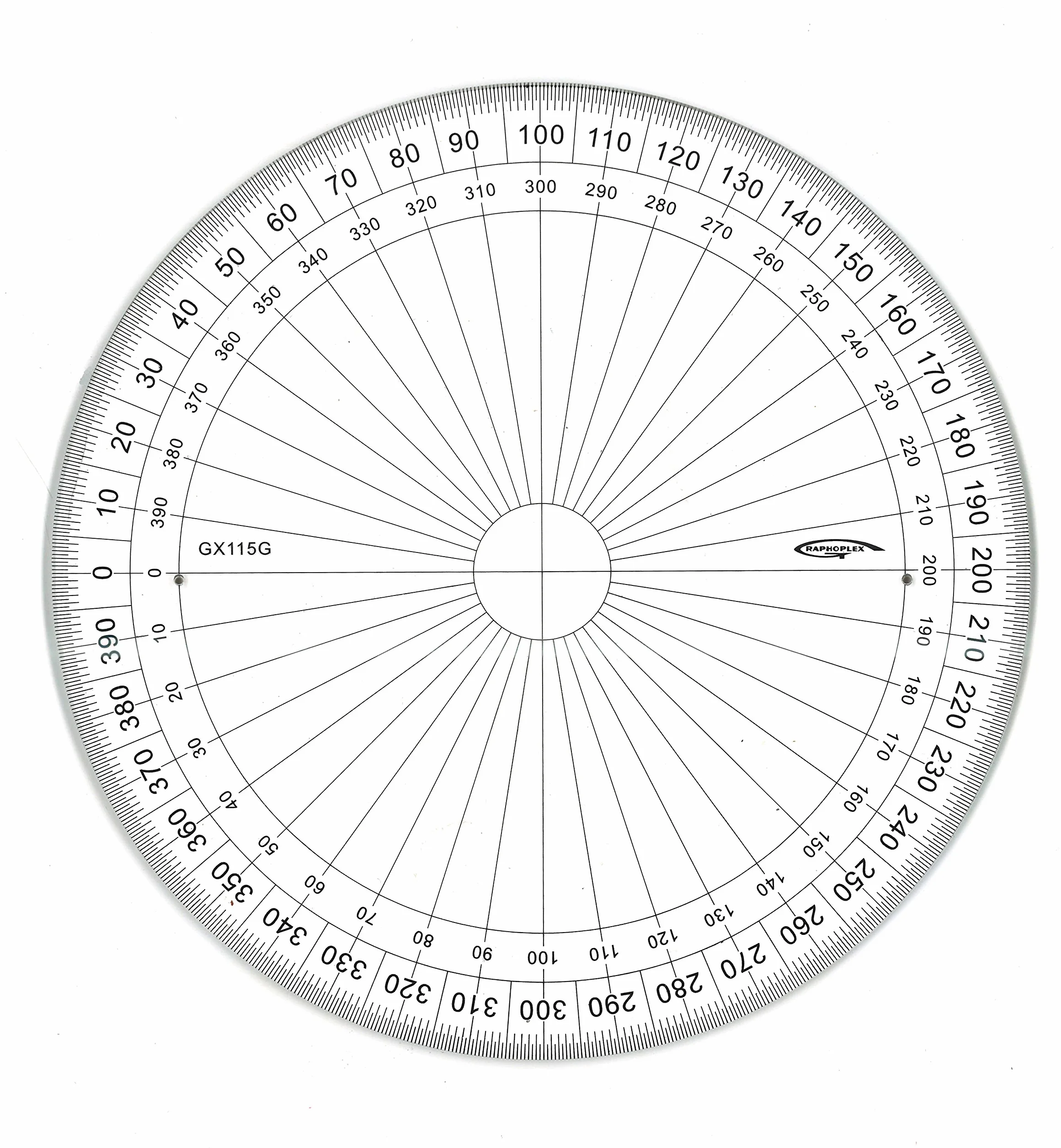 Graphoplex gx115 g raporterat okrąg przezroczysty