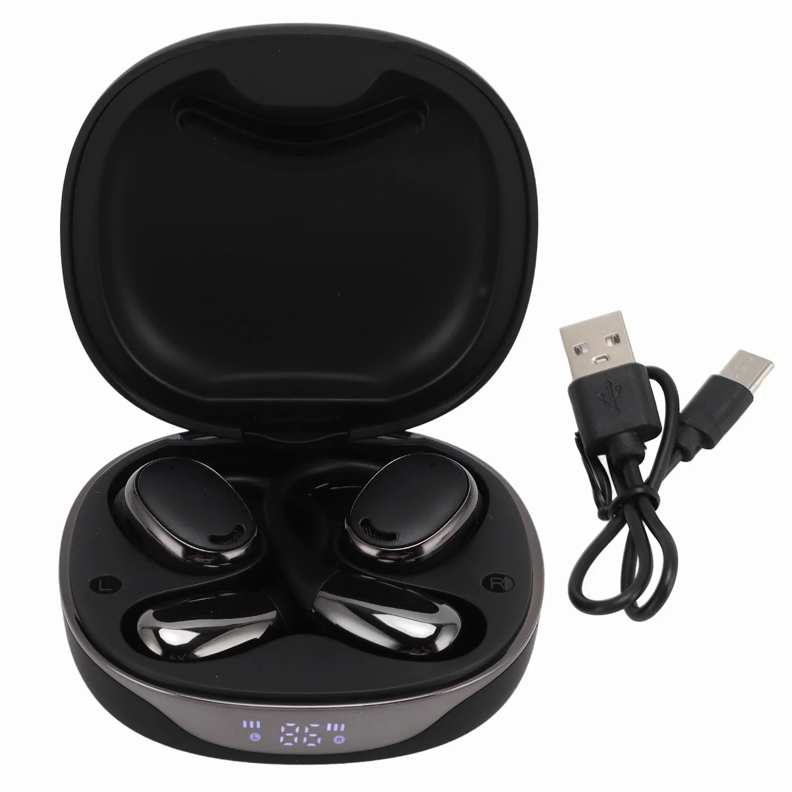 Słuchawki Douszne z Tłumaczem Języka, oferują Dwukierunkowe Tłumaczenie w Czasie Rzeczywistym na 144 Języki, z Bluetooth i aplikacją Zapewniają Natychmiastowe Tłumaczenie Głosowe