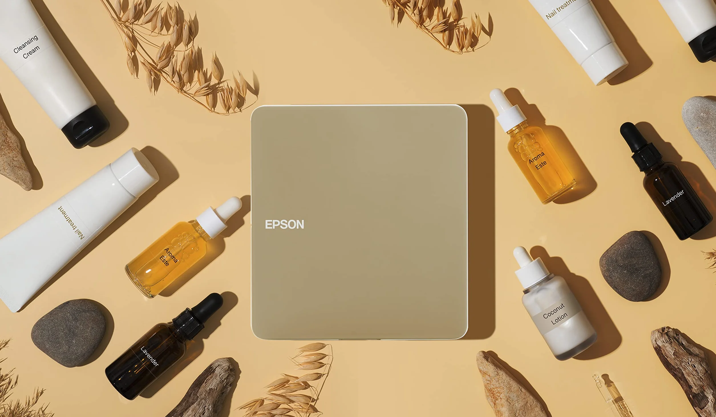 Epson LabelWorks LW-C610 | Drukarka etykiet wymagających domowych, 50 taśm kompatybilnych do 24 mm, aplikacja mobilna