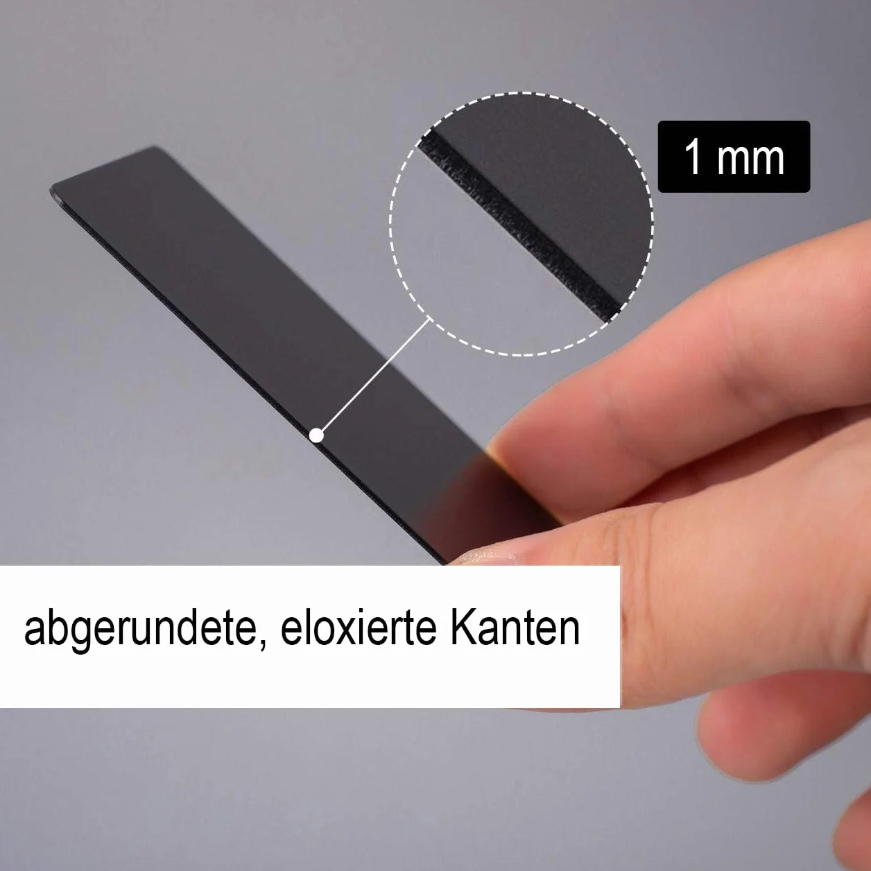 Anodowane karty metalowe ze stopu aluminium 1 mm 10 sztuk do grawerowania laserowego