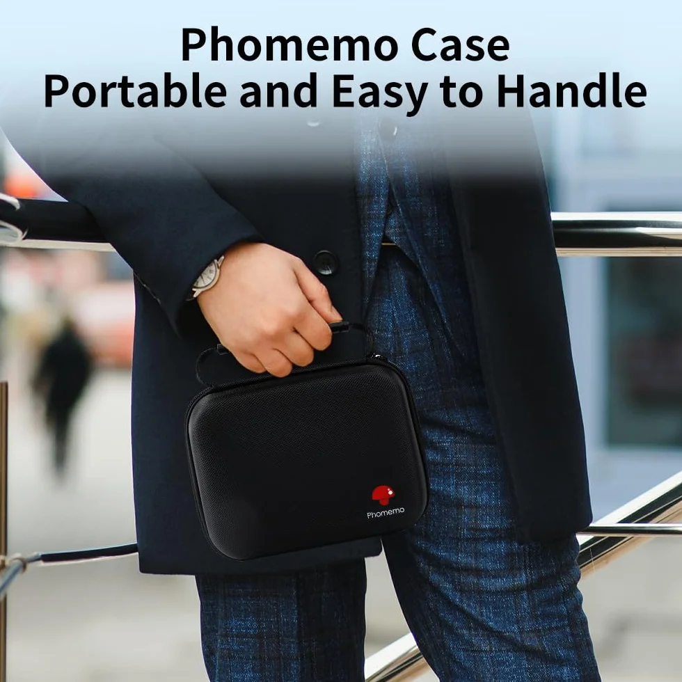 Phomemo M221 etui, czarny, Nowoczesny