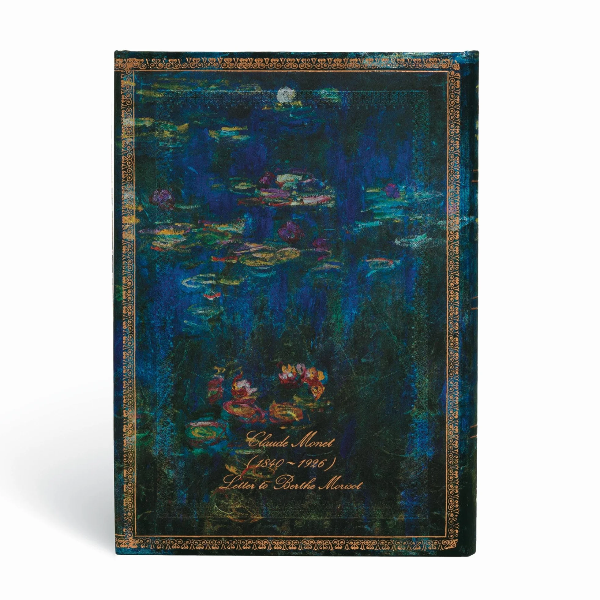 Monet, Water Lilies (Embellished Manuscripts Collection) Midi Lined Hardcover Journal