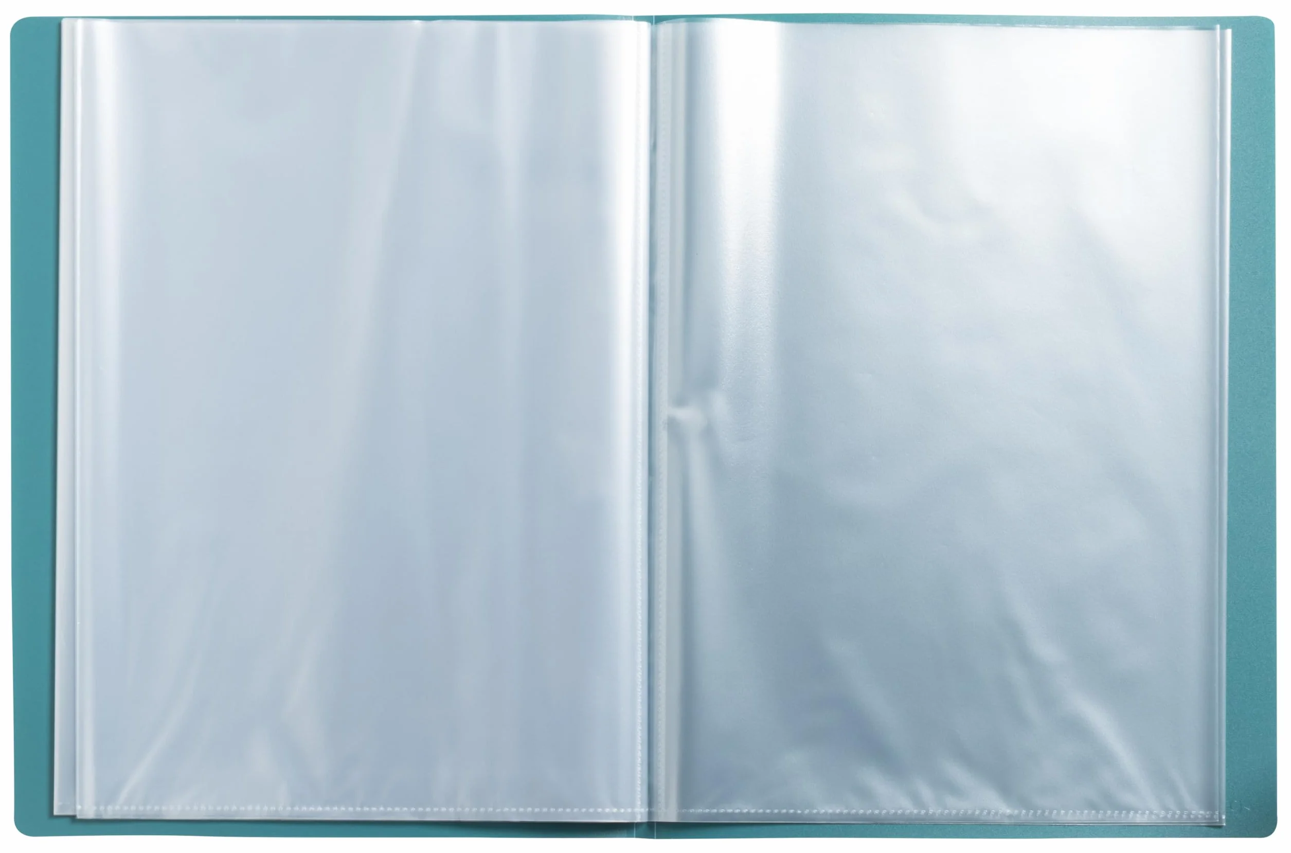 Exacompta Teczki Skandi 4 szt. A4-24x32 cm 20 kieszeni 40 widoków polipropylen recykling 4 kolory
