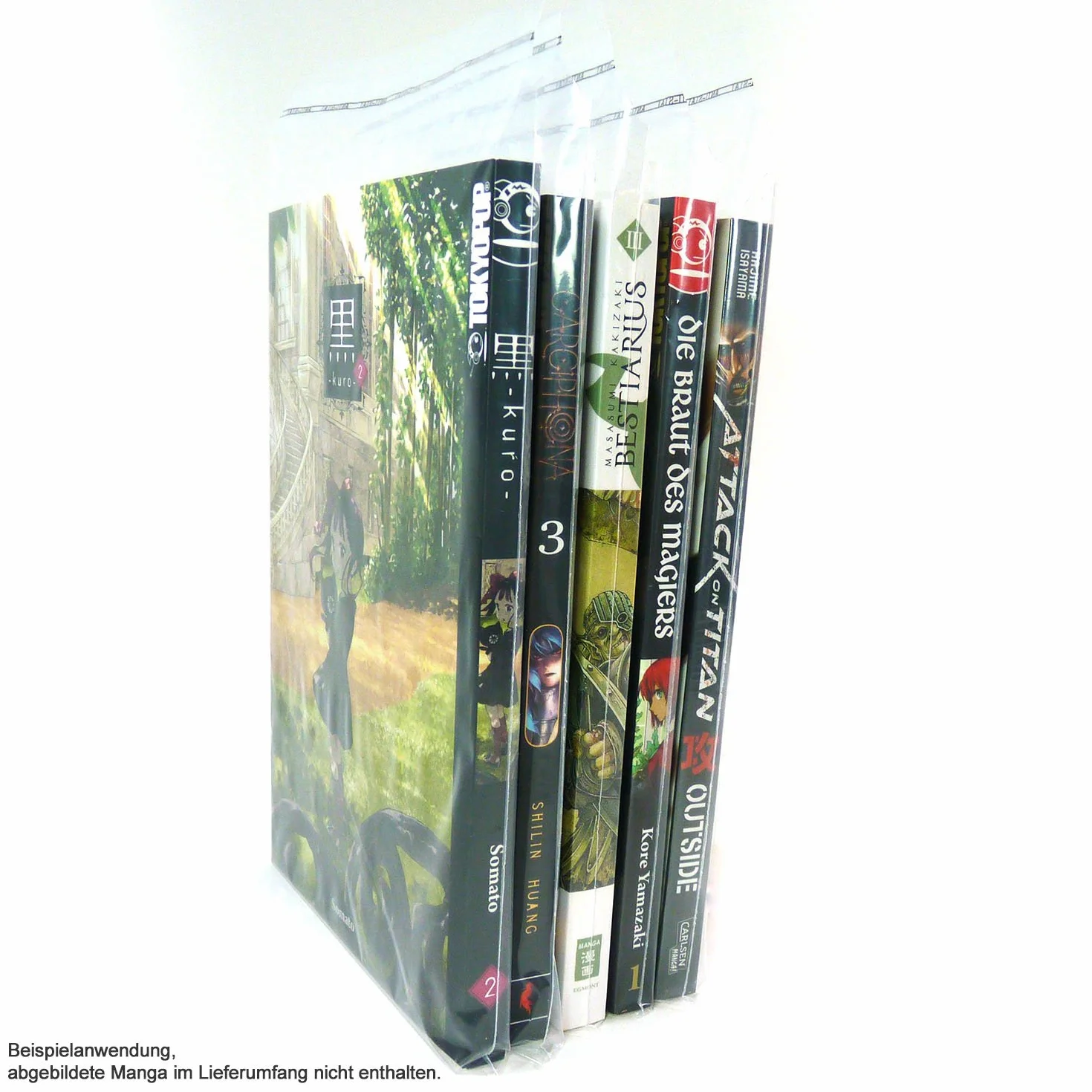 Comic Concept Deluxe Manga Bags XL (165 x 220 mm) z zakładką