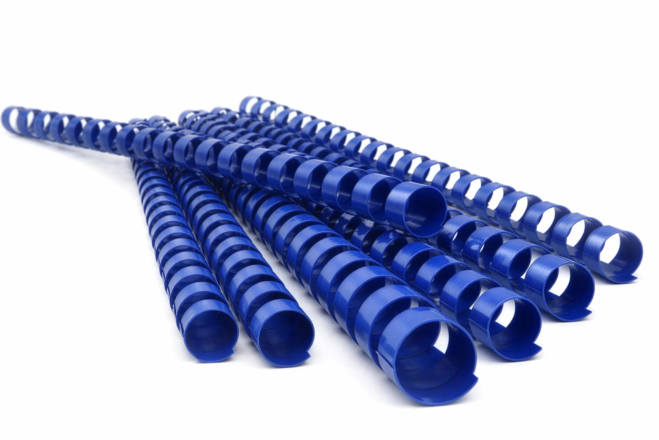 Plastikowe grzbiety do bindowania 8 mm A4 białe 21-ringowy opakowanie 100 szt.