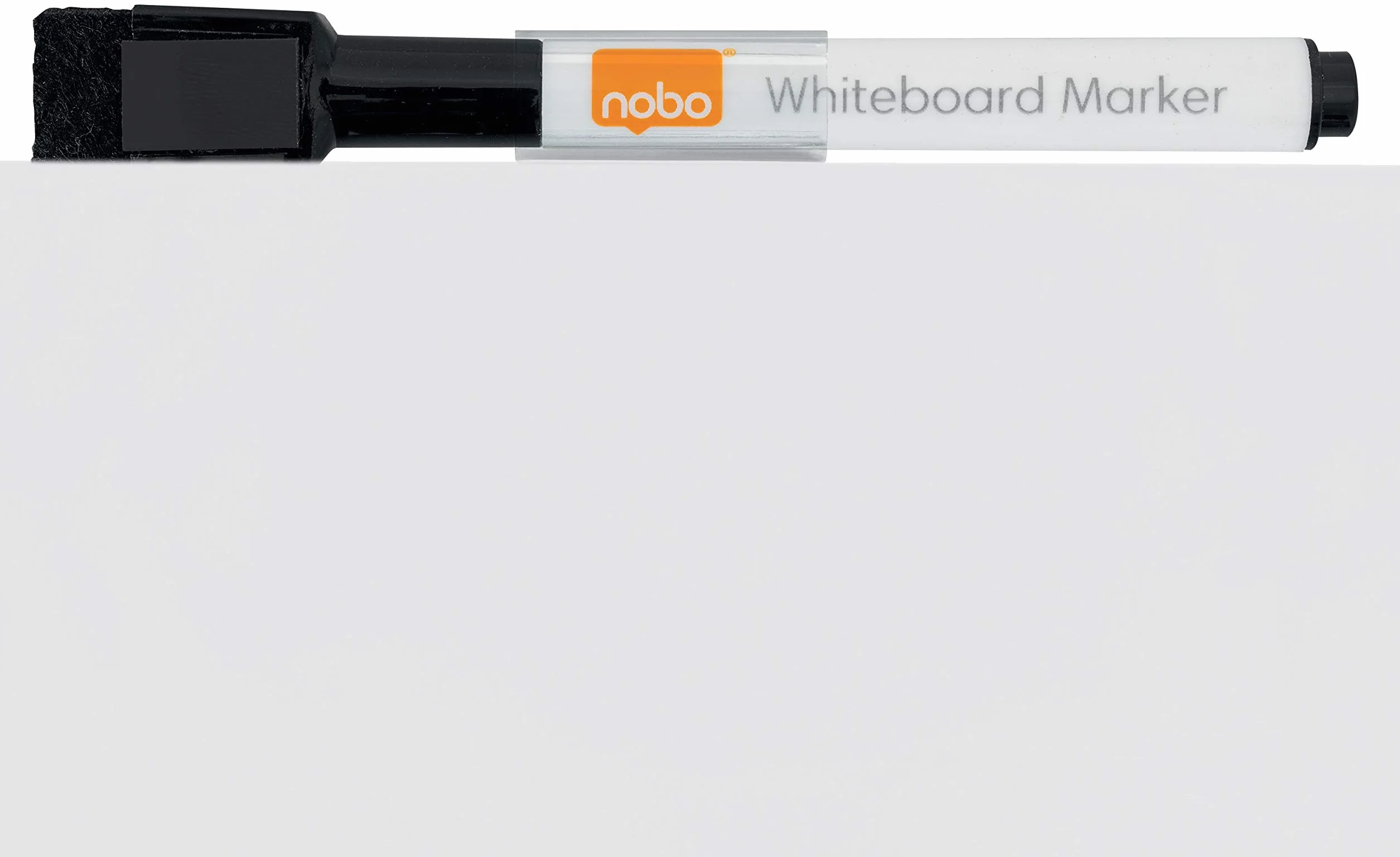 Nobo Mała Suchościeralna Tablica Magnetyczna Bezramkowa Montaż Ścienny 360 × 360 mm Biała