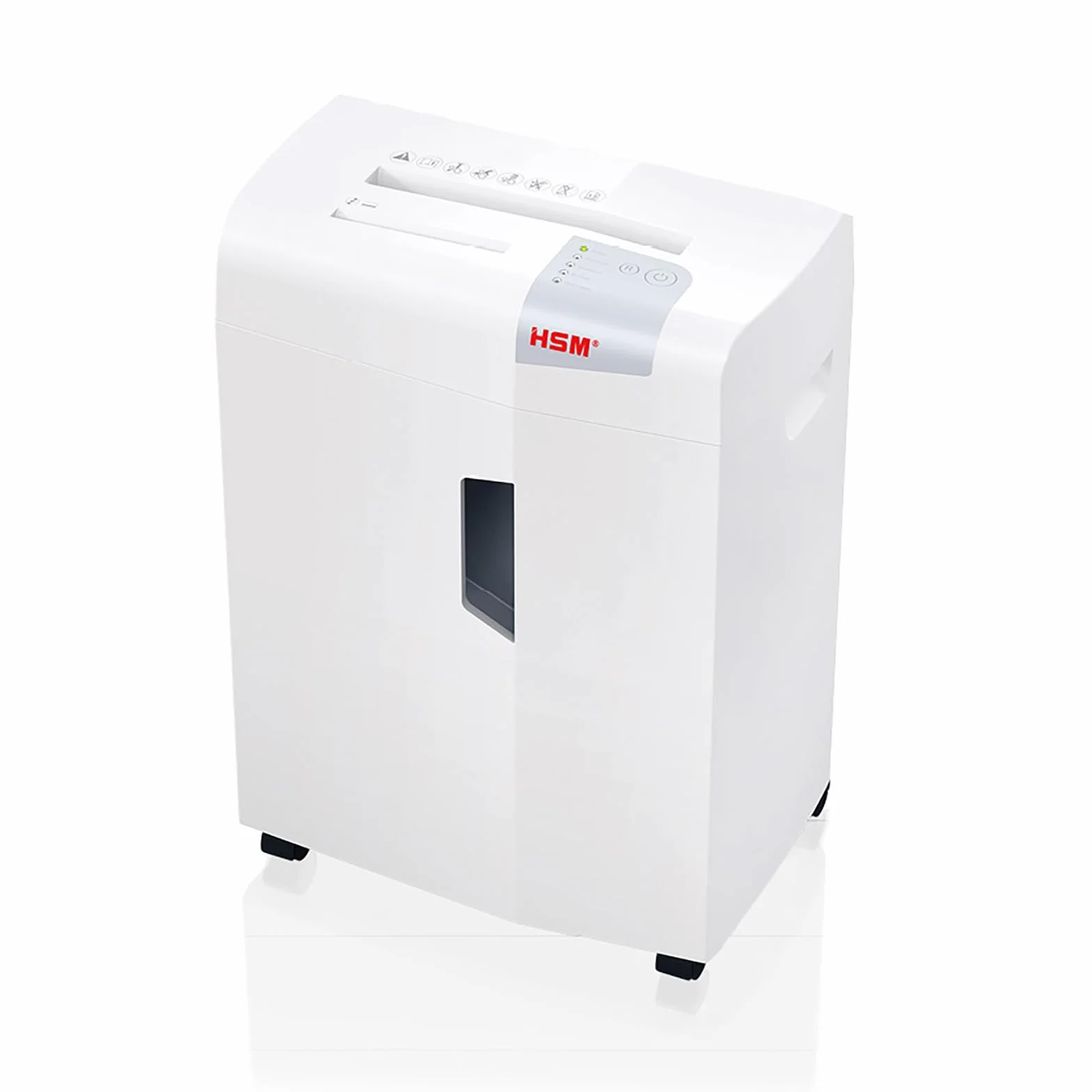 HSM, 1057121, shredstar AA8X13 niszczarka dokumentów, poziom bezpieczeństwa P-4, 13 arkuszy (cięcie cząstek) z niszczarką CD, 4 x 37 mm