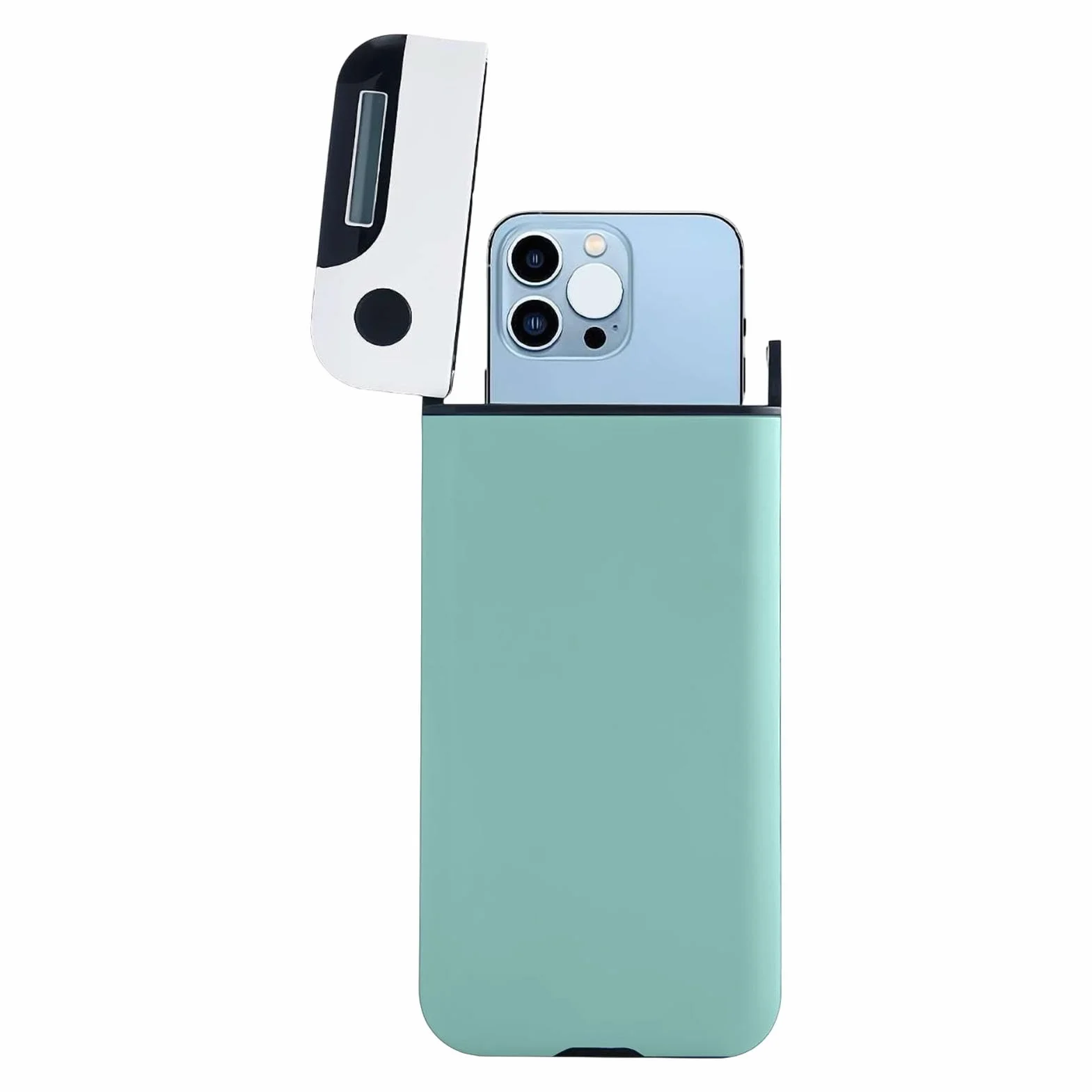 Pudełko na telefon, 21 x 9,3 x 2,3 cm, ładowalna skrzynka na zamek czasowy, konstrukcja, bezpieczny mechanizm blokujący do samodyscypliny, nauki i koncentracji w szkole lub domu