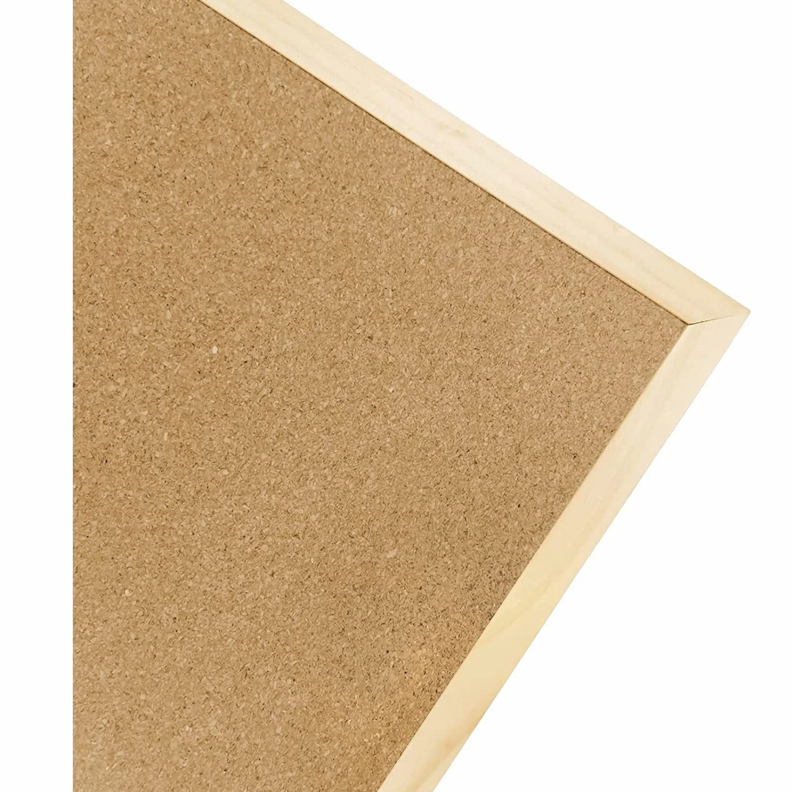 Raylu Paper® Tablica korkowa z ramą sosnową, ogłoszeniowa 40x30 cm z zestawem montażowym