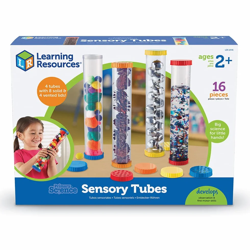 Learning Resources Podstawowy Nauka Sensoryczna Rurka 16-Kawałek Zestaw