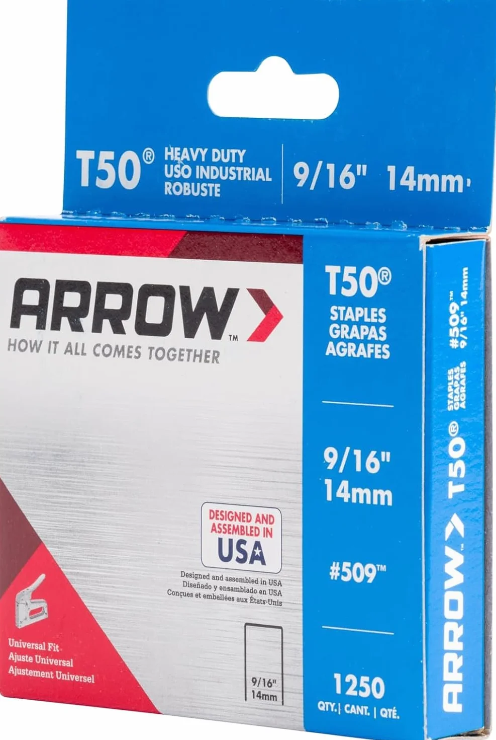 ARROW Zszywki T50 - pudełko na zszywki 1 x 1250 (14 mm - 9/40.6 cm)